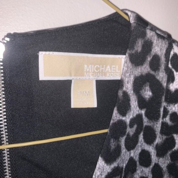Michael Michael Kors Leopard Print Dress M - Picture 6 of 10